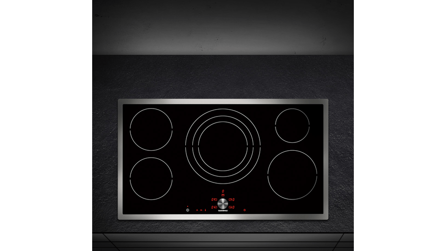 Gaggenau Induction Cooktop Stainless Steel Frame Width 90 cm - CI 491 113