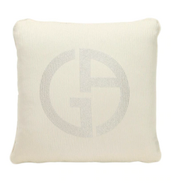 Armani Casa Janette Cushion with GA Logo